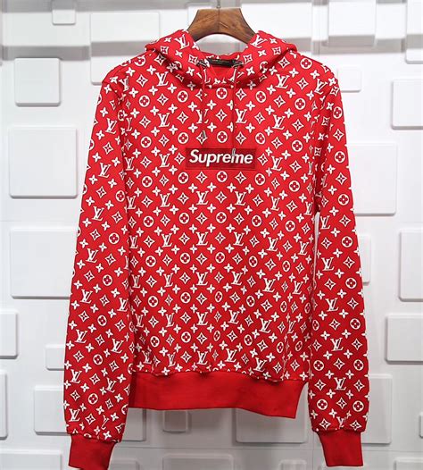 supreme louis vuitton hoodie white|supreme Louis Vuitton hoodie where to buy.